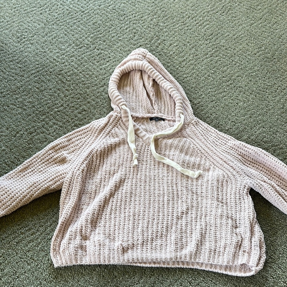 Love Tree women’s sweater, size large, washed pink